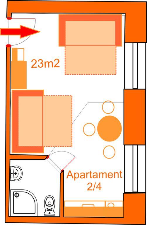 Apartamenty Kubalonka Istebna Chambre photo